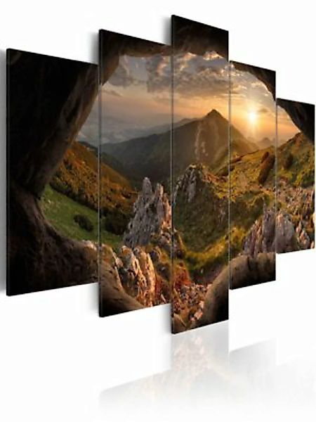 artgeist Wandbild Sunset in the Valley mehrfarbig Gr. 200 x 100 günstig online kaufen