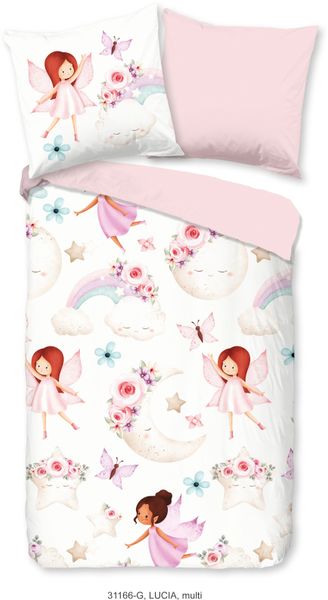 good morning Kinderbettwäsche "Lucia" 2 Stk. tlg. Baumwolle, 135x200, Reißv günstig online kaufen