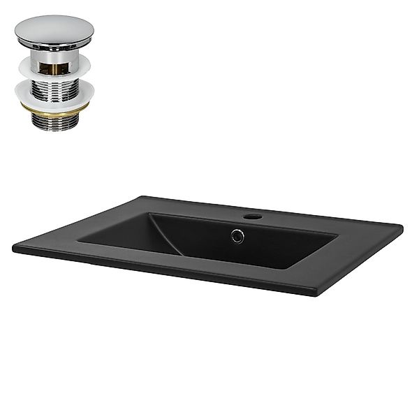 LuxeBath Waschbecken Aufsatzwaschbecken aus Keramik für günstig online kaufen