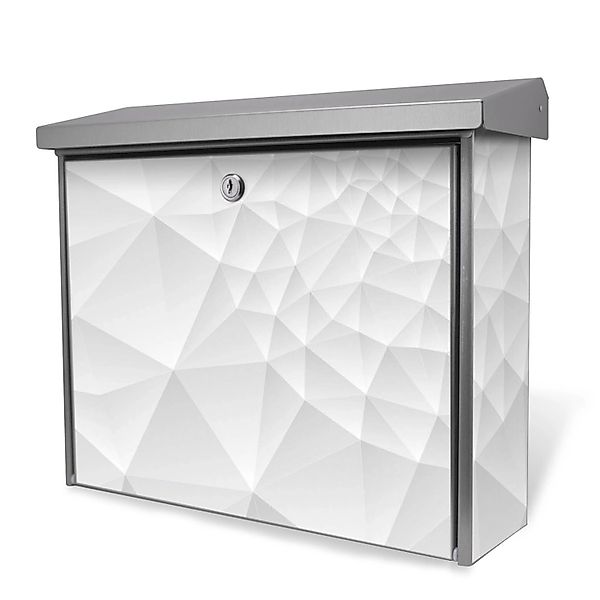 Banjado Briefkasten Edelstahl 38.5x31.5x12cm Ohne Zeitungsfach Inkl. Montag günstig online kaufen
