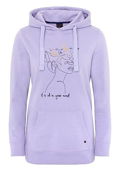 OKLAHOMA PREMIUM DENIM Kapuzensweatshirt mit Astro-Motiv günstig online kaufen