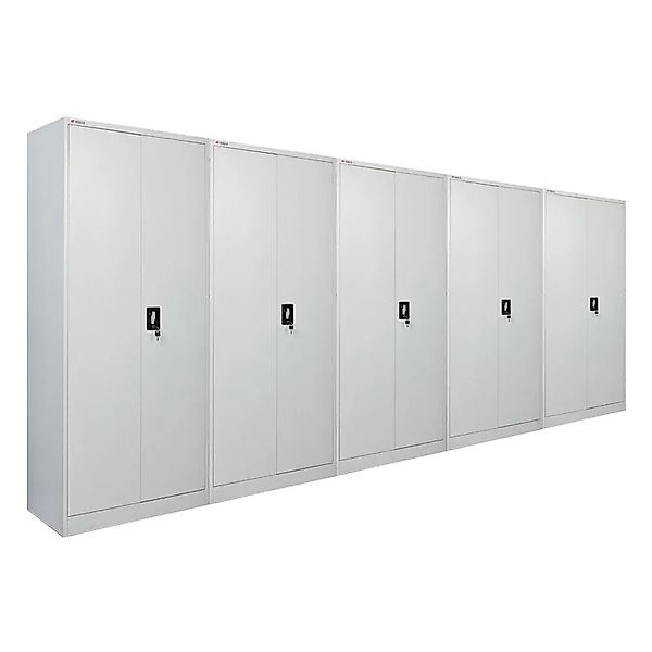 PROREGAL MegaDeal 5x Flügeltürenschrank ELEPHANT 2 Türen Abschließbar HxBxT günstig online kaufen