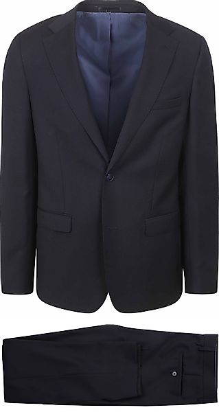 Suitable Suit Structure Wool Navy - Größe 98 günstig online kaufen