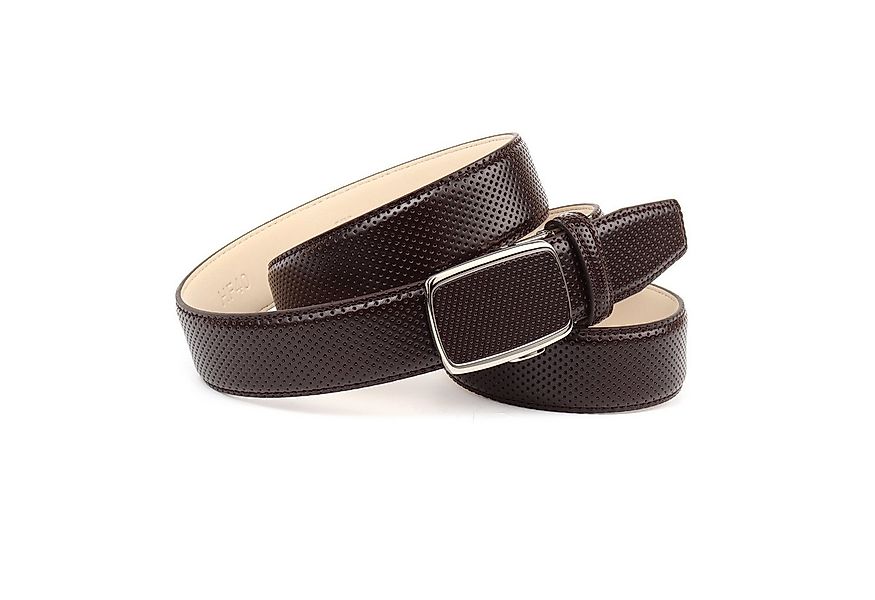 Anthoni Crown Ledergürtel Automatikschnalle, Rindsleder, elegant, kürzbar günstig online kaufen