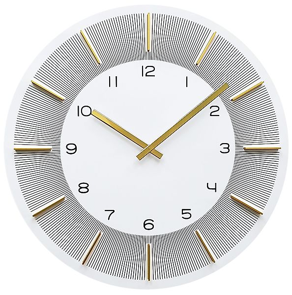 NEXTIME Wanduhr WT 2550 (mit Holzrahmen) günstig online kaufen