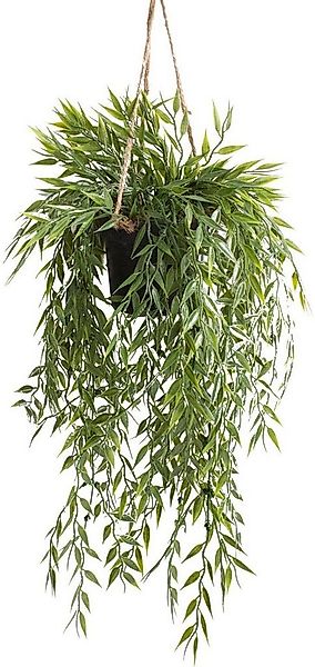 Künstliche Zimmerpflanze Bambus-Hängeampel Bambus, Botanic-Haus, Höhe 50 cm günstig online kaufen