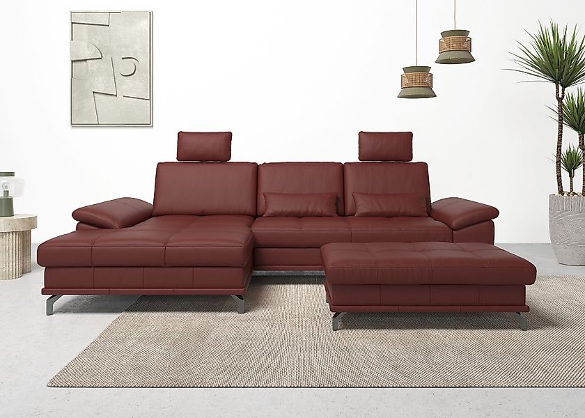 Places of Style Ecksofa Costello L-Form, günstig online kaufen