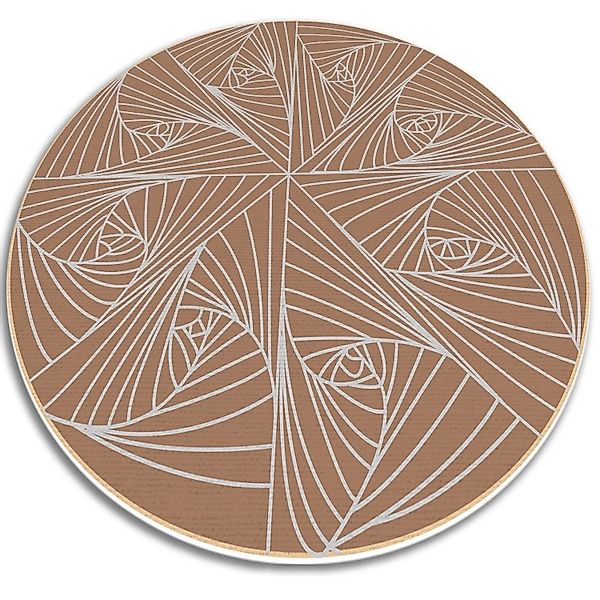 Tulup Teppich Spinnennetz Tapijt Vinyl 80x80 cm Rot PVC Tapijt Vloerkleed V günstig online kaufen