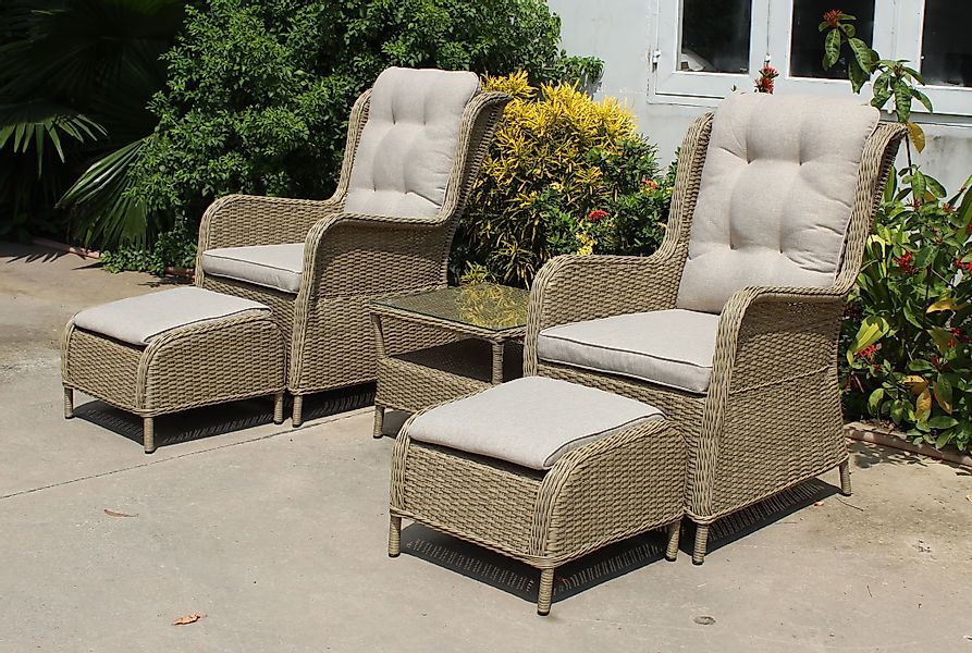 Garden Pleasure Garten-Essgruppe », Sessel-Set »VALENCIA«« Set, 2 Sessel, 2 günstig online kaufen