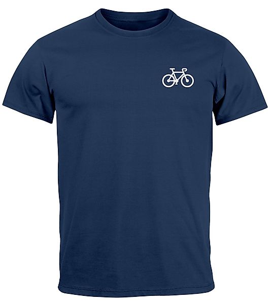 Neverless Print-Shirt Herren T-Shirt Fahrrad Bike günstig online kaufen