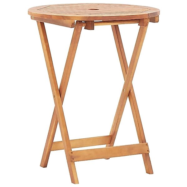 vidaXL Gartentisch Klappbar 60x75 cm Massivholz Akazie 46346 günstig online kaufen