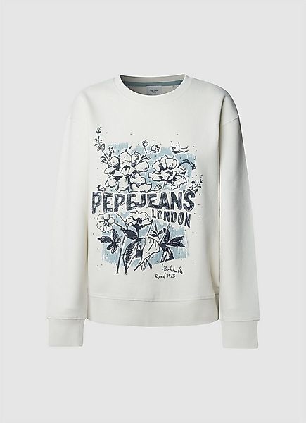 Pepe Jeans Sweatshirt BEDA bedruckt, mit Rundhals günstig online kaufen