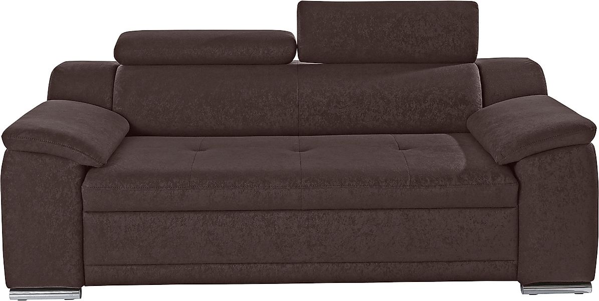 sit&more 3-Sitzer "Andiamo", inklusive Kopfteilverstellung günstig online kaufen
