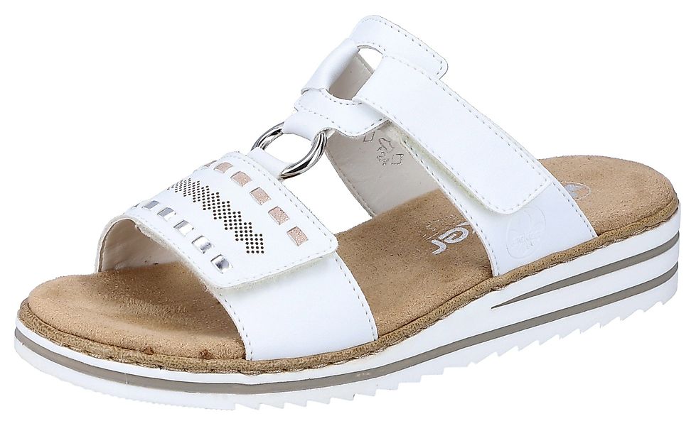 Rieker Pantolette, Keilabsatz, Sommerschuh, Schlappen mit günstig online kaufen