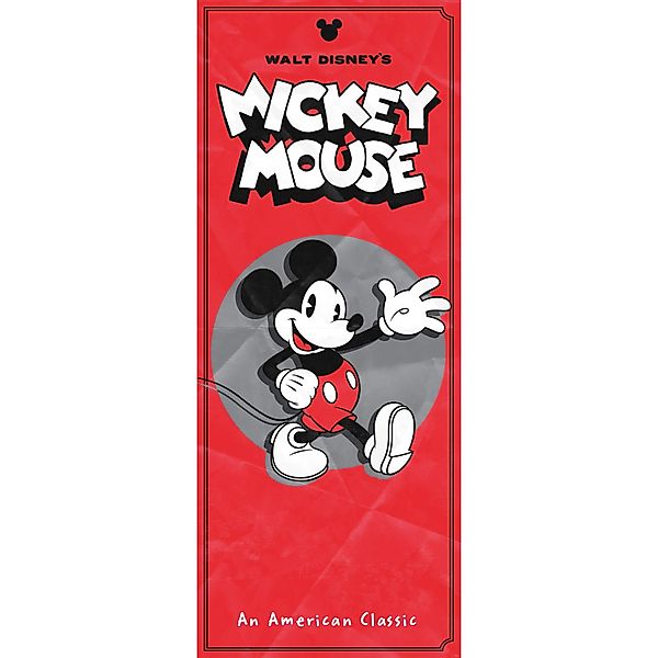 Komar Fototapete Vlies Mickey - American Classic  100 x 250 cm günstig online kaufen
