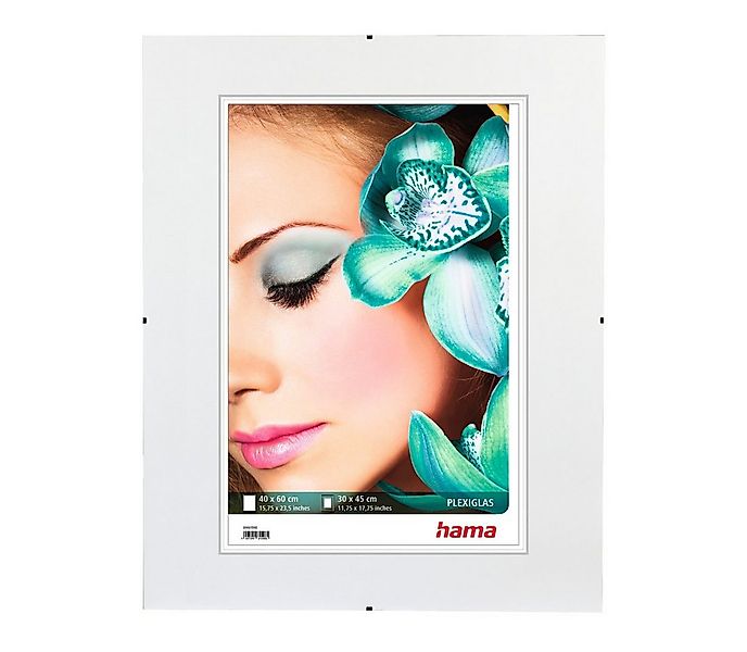 Hama Bilderrahmen Rahmenloser Bilderrahmen "Clip-Fix", bruchsicher aus Poly günstig online kaufen