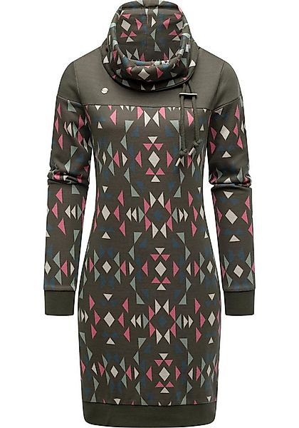 Ragwear Sweatkleid Chlloe Aztec YOUMODO stylisches Langarm Midikleid mit Az günstig online kaufen