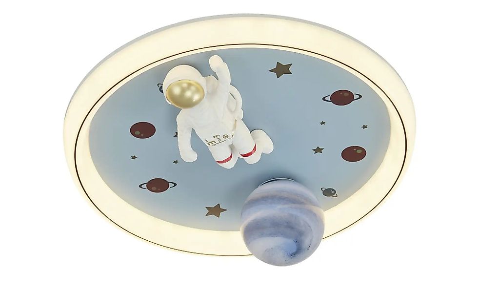 KHG Deckenleuchte   ¦ blau ¦ Maße (cm): H: 6  Ø: 48 Lampen & Leuchten > Dec günstig online kaufen