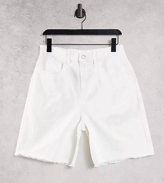 AsYou – Dad-Shorts im Stil der 90er in optischem Weiß günstig online kaufen