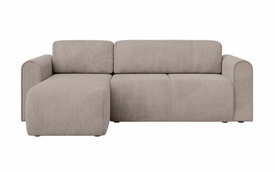 OTTO home Ecksofa »Zacharia wahlweise Schlafsofa mit Bettkasten, B/T/H 250/ günstig online kaufen