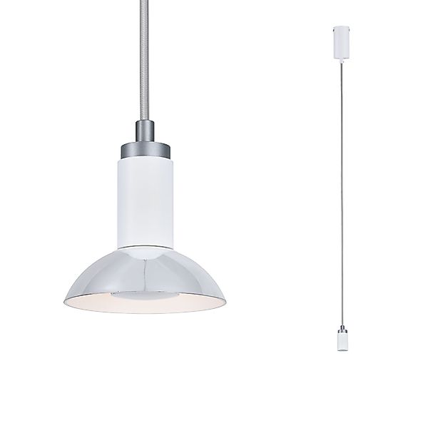 Paulmann "Neordic Pendelleuchte Runa GU10 max. 20W Weiß/Grau dimmbar" günstig online kaufen