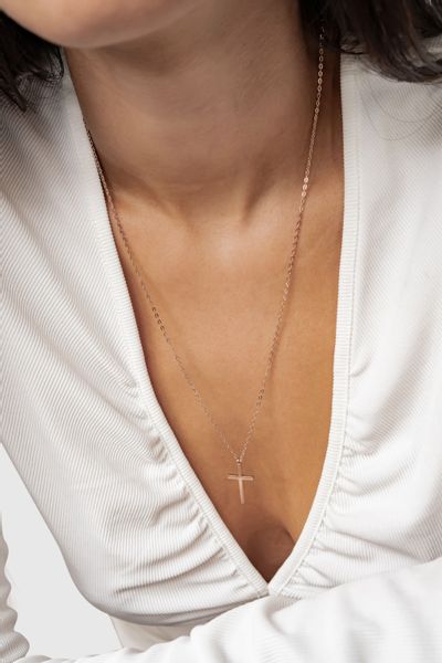 Hey Happiness Kreuzkette mit Anhänger Kreuz, günstig online kaufen