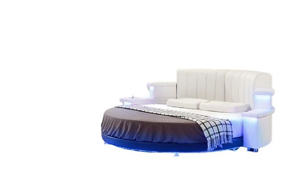 Xlmoebel Bett Neues Luxus-Bettmöbel mit rundem Bettgestell für modernes Sch günstig online kaufen