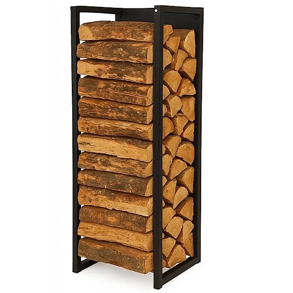 PROREGAL Kaminholzregal S Innen & Außen Metall Mit Rückwand Hängend 92x41x3 günstig online kaufen