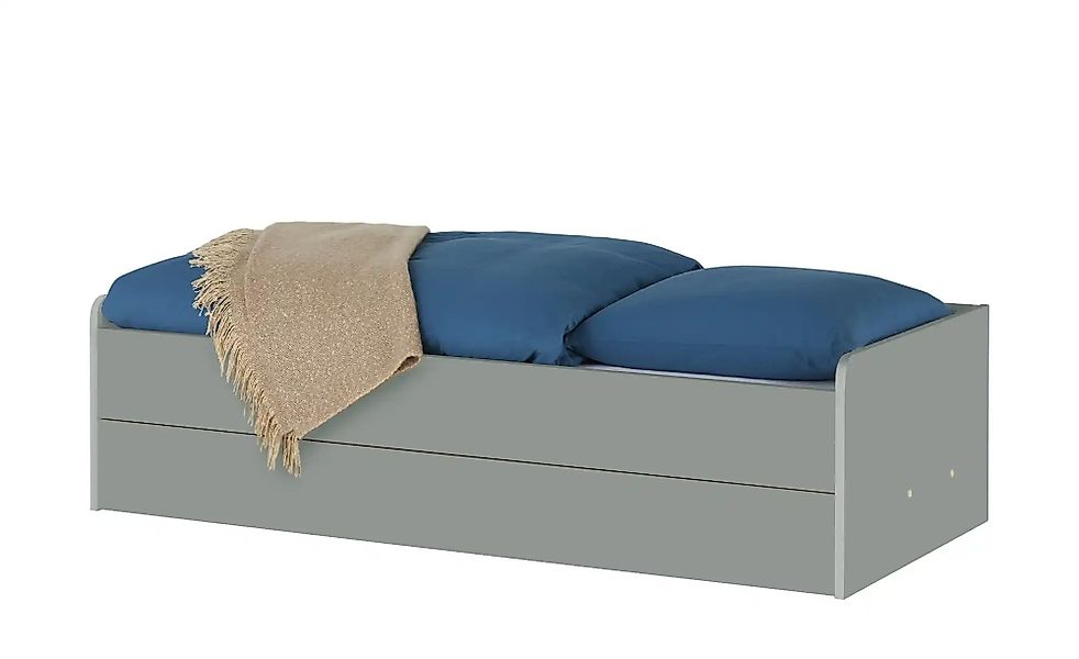 Stauraumbett  Grow Up ¦ grau ¦ Maße (cm): B: 127 H: 54,5 Betten > Bettgeste günstig online kaufen