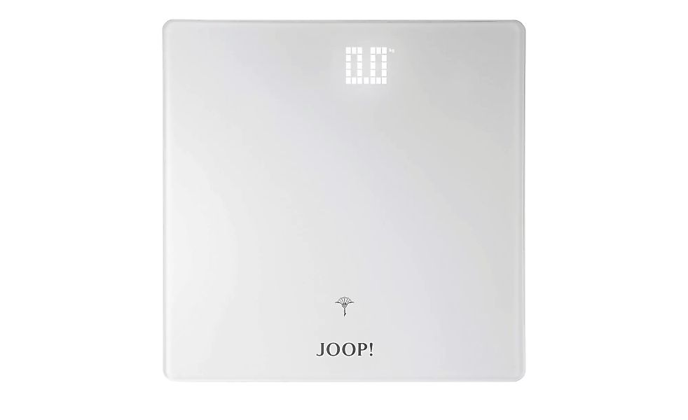 JOOP! Personenwaage   JOOP! Chromeline - weiß - Kunststoff, Glas - 32 cm - günstig online kaufen