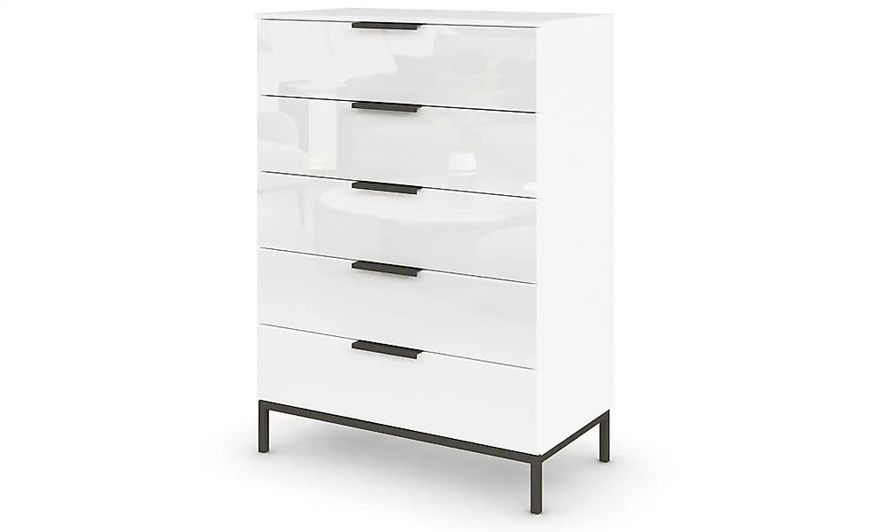 Kommode ¦ weiß ¦ Maße (cm): B: 80 H: 111 Kommoden & Sideboards > Kommoden - günstig online kaufen