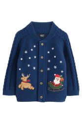 Next Strickjacke Strickjacke mit weihnachtlichem Muster günstig online kaufen
