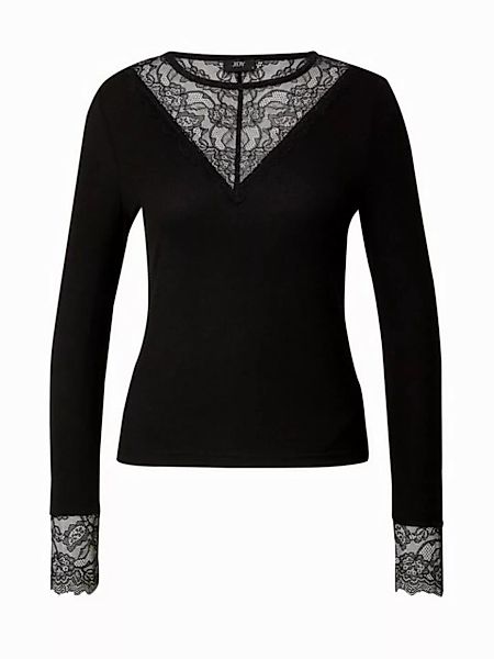 JACQUELINE de YONG Shirttop Top Neckholder Spitzen-Details Langarm Regular günstig online kaufen