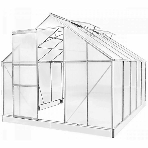 Garmio Gewaechshaus Arona 310X250Cm Für Den Garten Alu Frühbeet Inklusive F günstig online kaufen