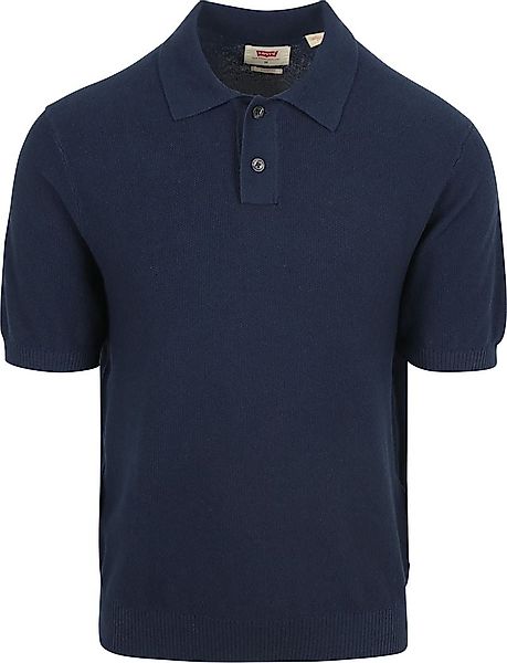 Levi's Polo Knit Navy - Größe M günstig online kaufen