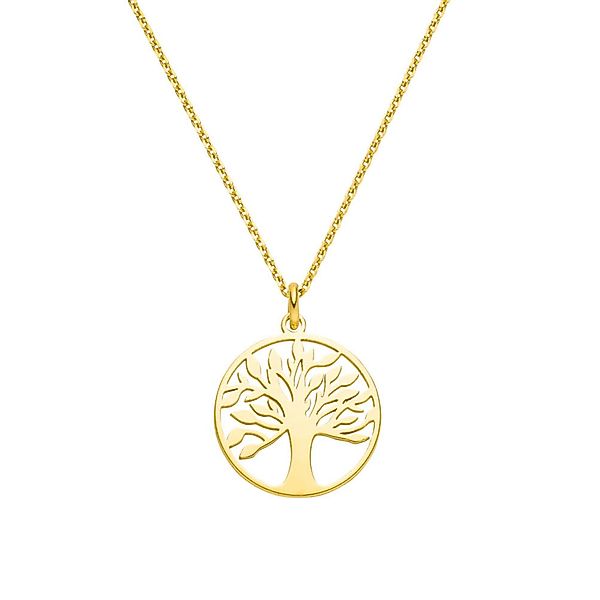 SCHOSCHON Kette mit Anhänger Halskette Baum günstig online kaufen