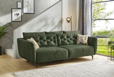 Jockenhöfer Gruppe Big-Sofa "Spa, im Retrolook mit Wellenfederung" und frei günstig online kaufen