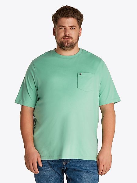 Tommy Hilfiger Big & Tall Rundhalsshirt "BT-ESSENTIAL SOLID POCKET TEE-B", günstig online kaufen