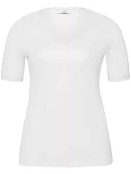 V-Shirt 1/2-Arm Emilia Lay weiss günstig online kaufen