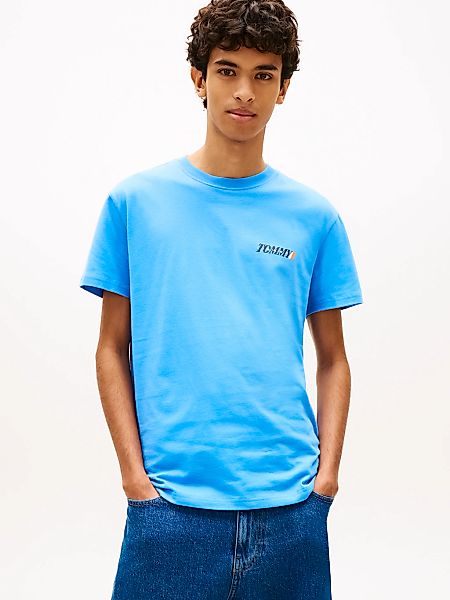 Tommy Jeans T-Shirt "REGULAR VINTAGE LA BACK" Regular fit mit Markenprint günstig online kaufen