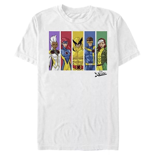 Marvel - Gruppe Rainbow - Männer T-Shirt günstig online kaufen