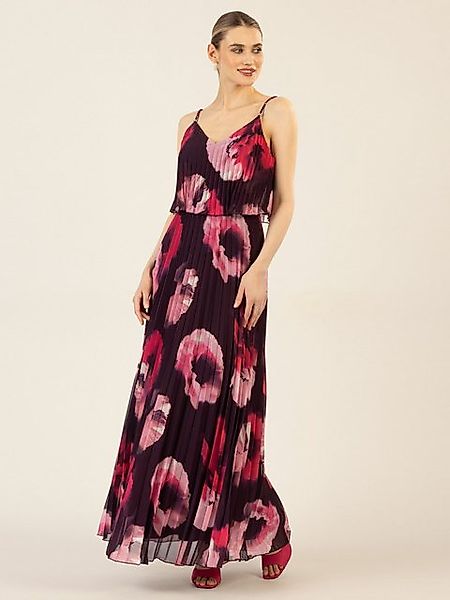 Apart Abendkleid in 2in1 Optik, allover bedruckt mit großen Blüten günstig online kaufen