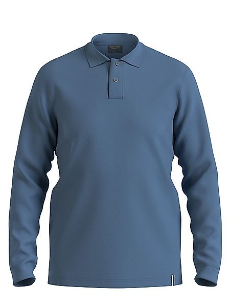 OLYMP Langarm-Poloshirt regular fit, basic, formbeständig günstig online kaufen