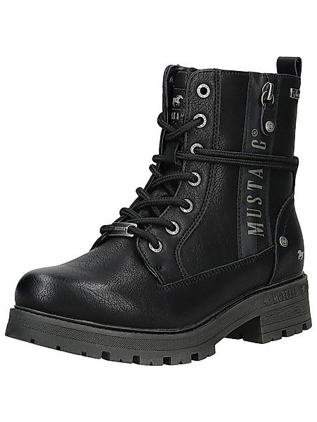 MUSTANG Stiefelette Lederimitat . Cowboy Stiefelette günstig online kaufen