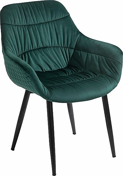 SalesFever Armlehnstuhl "Stilvoller Esszimmerstuhl für Komfort" () Esszimme günstig online kaufen