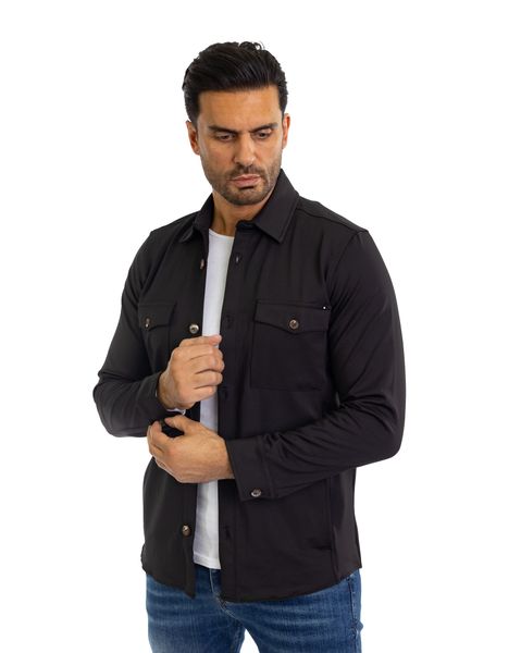 Denim Distriqt Langarmhemd Sportliches Herren Überhemd günstig online kaufen