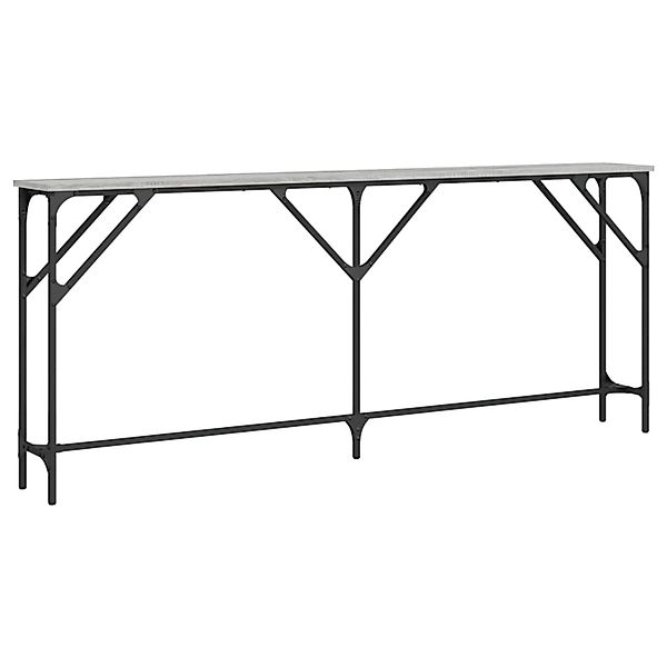 vidaXL Beistelltisch Konsolentisch Grau Sonoma 180x23x75 günstig online kaufen