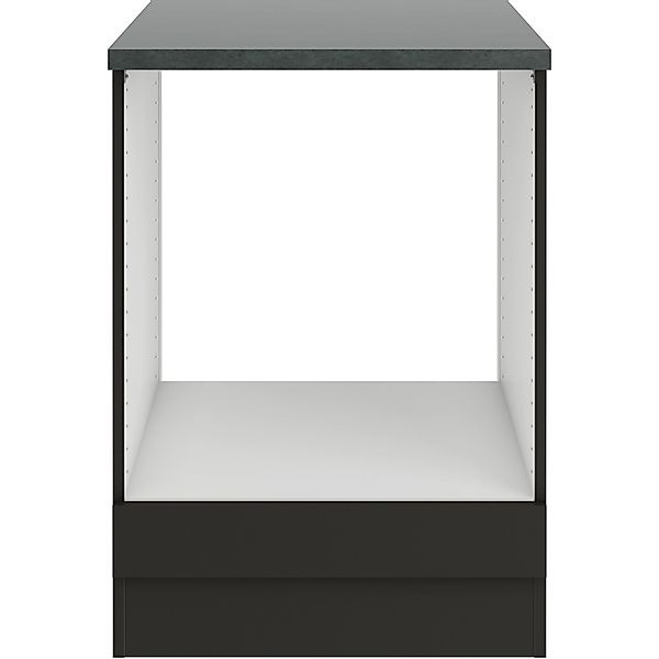 OPTIFIT Madrid420 Küchen-Herdumbau 60 cm Anthrazit Matt günstig online kaufen