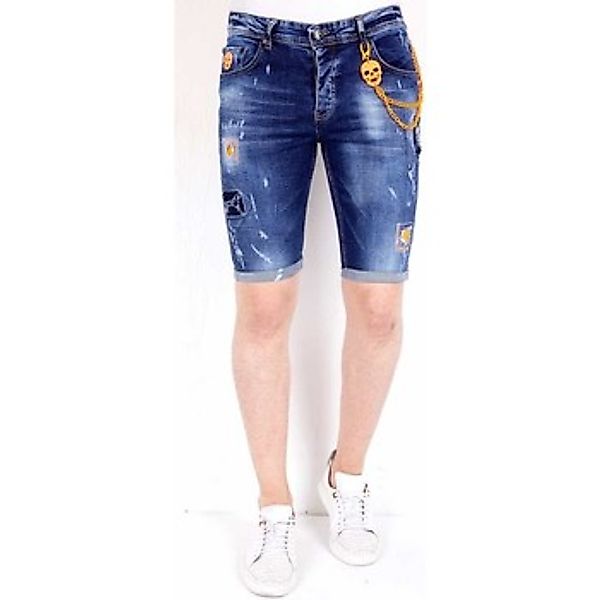 Local Fanatic  7/8 & 3/4 Hosen Jeanshose Kurz Slim Destroyed günstig online kaufen