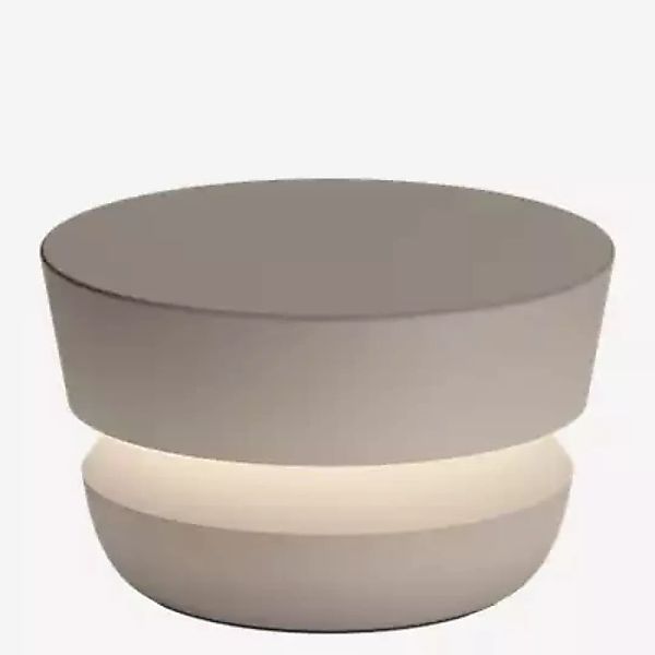 Vibia Dots Outdoor Bodenleuchte LED, beige - 20 cm - 360° - schaltbar günstig online kaufen